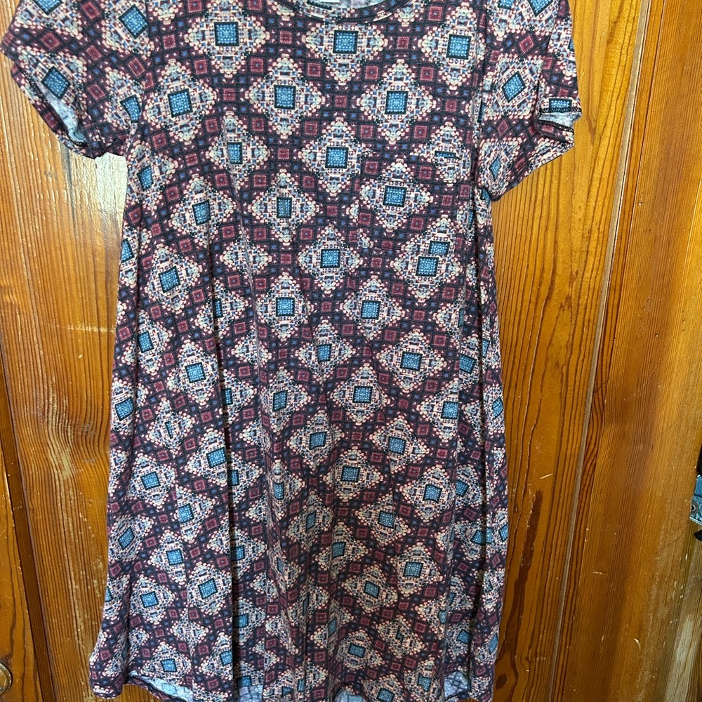 Geometric Patterned Dress